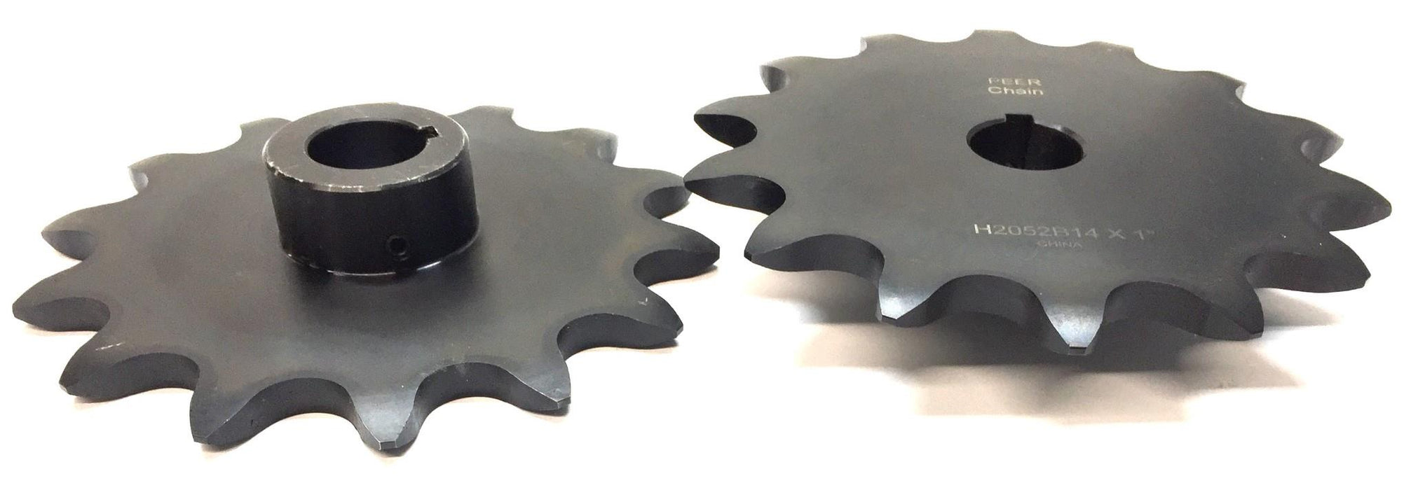 Peer 1" Bore 14-Tooth Roller Chain Sprocket H2052B14x1" [Lot of 2] NOS