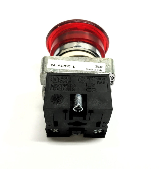 Automation Direct Mushroom Pushbutton Switch GCX1226-24L [Lot of 2] NOS