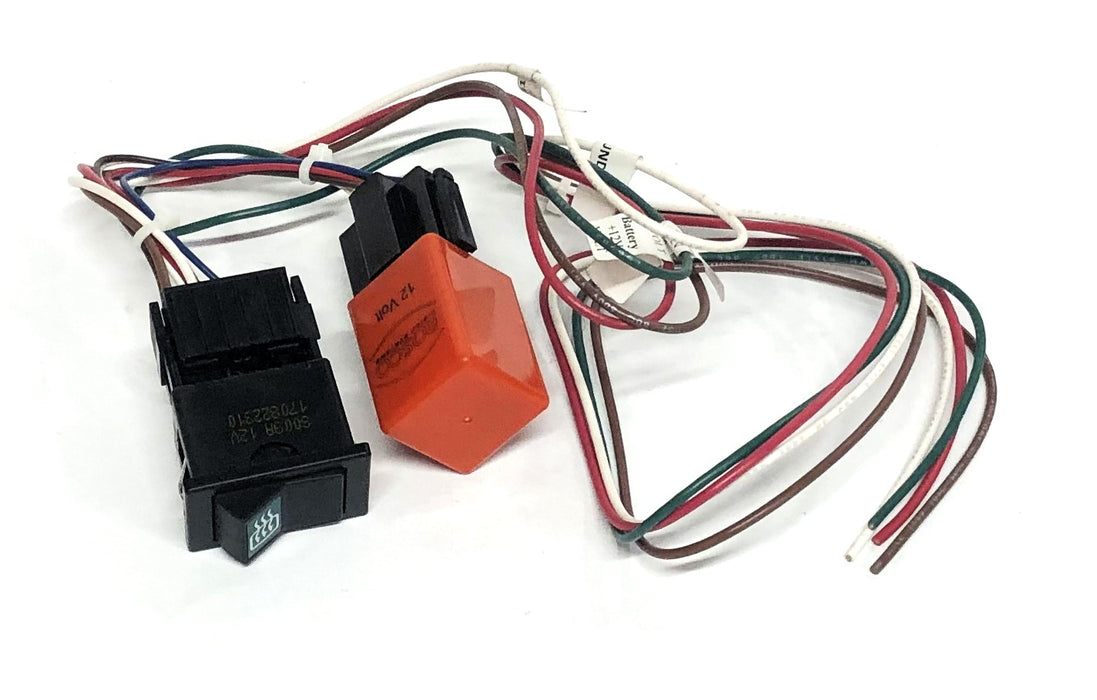 Rosco 12V Heated Mirror Switch With Harness SW-5-HT NOS