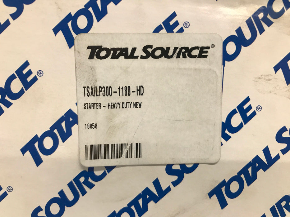 Total Source Forklift Heavy Duty Starter LP300-1180HD NOS