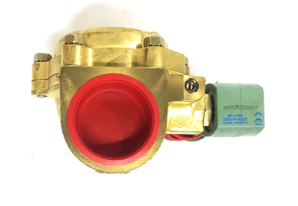 ASCO Red Hat II Brass Solenoid Valve 8210G100 NOS