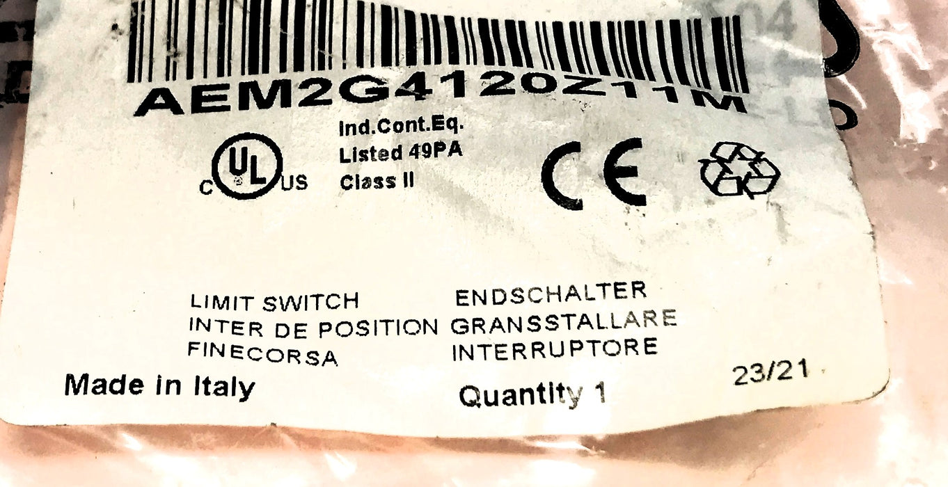 Automation Direct Limit Switch AEM2G4120Z11M NOS