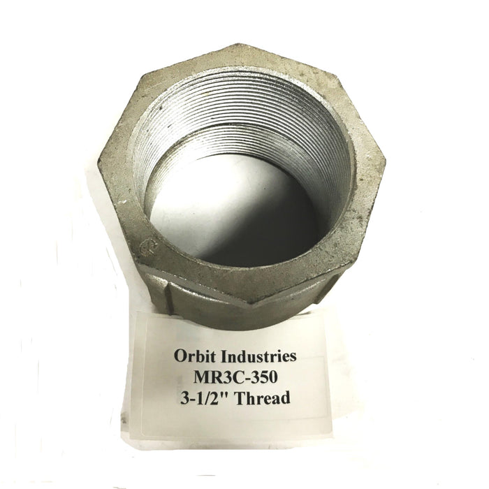 Orbit 3-1/2 inch 3-Piece Rigid Conduit Coupling MR3C-350 NOS