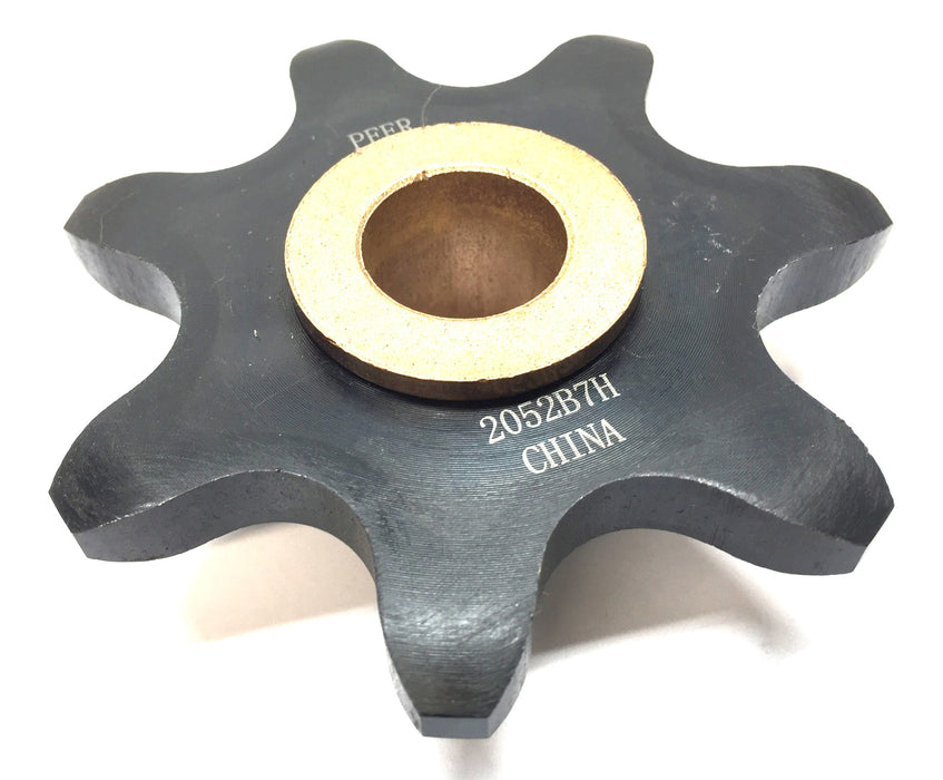 Peer Chain 3/4" Bore 7-Tooth Roller Chain Sprocket 2052B7H [Lot of 2] NOS