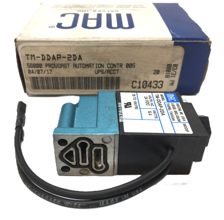 MAC 24VDC Solenoid Valve TM-DDAP-2DA (TMDDAP2DA) NOS