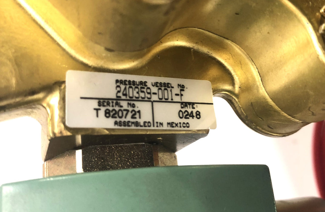 ASCO Red Hat II Brass Solenoid Valve 8210G100 NOS