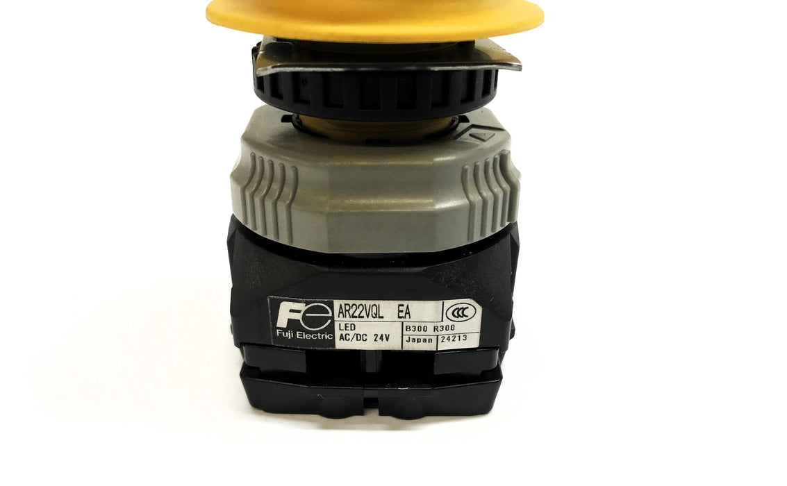 Fuji Electric Emergency Stop Pushbutton AR22VQL EA NOS