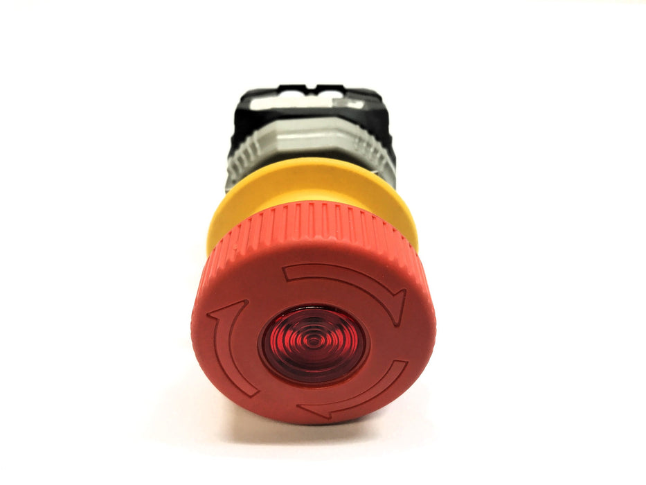 Fuji Electric Emergency Stop Pushbutton AR22VQL EA NOS