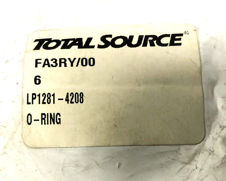 Total Source O-Ring LP1281-4208 [Lot of 6] NOS