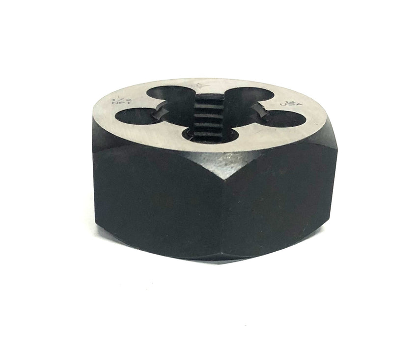 Cle-Line Type 0660 1/2NPT 14 Thread Carbon Hex Die C65574 NOS