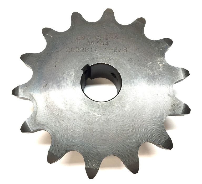 SST Roller Chain Sprocket 2052B14-1-3/8 w/Set Screw and Keyway NOS