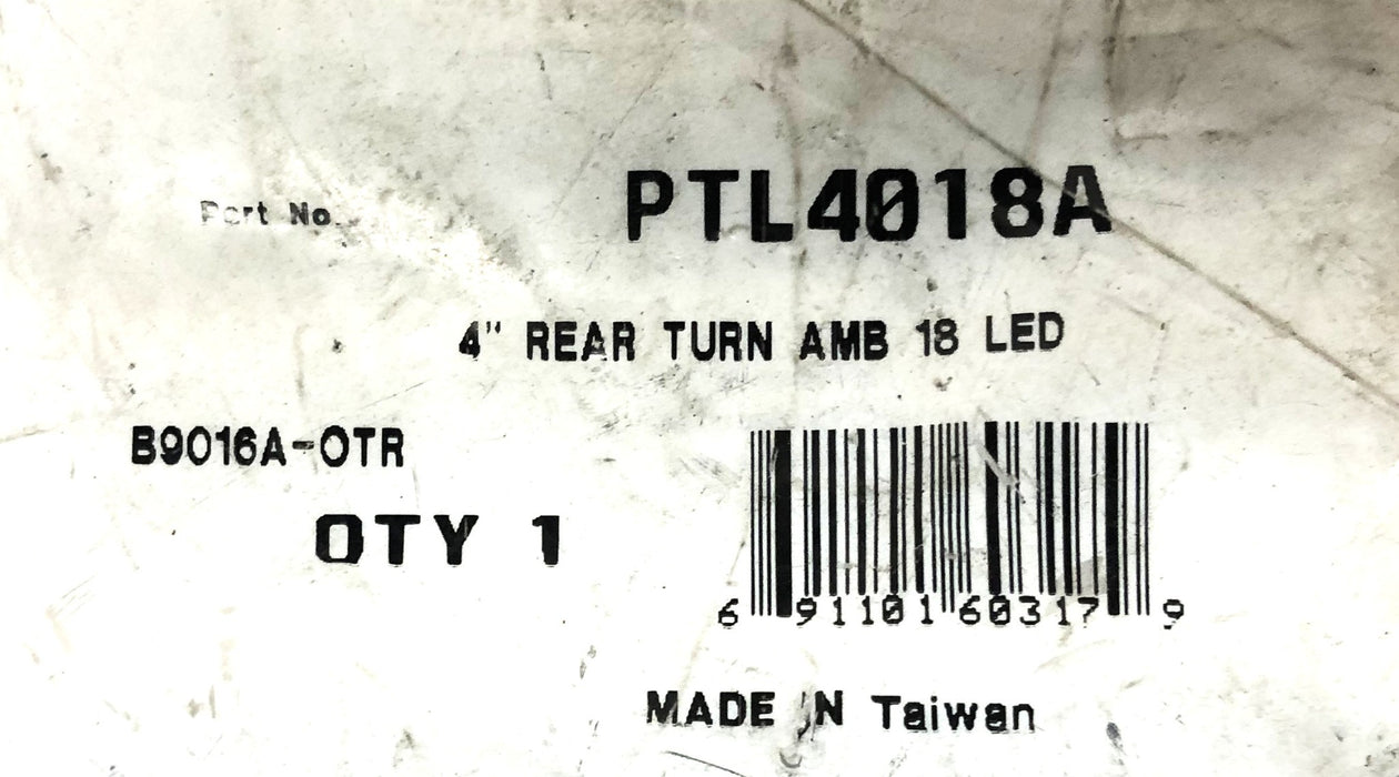 OTR Amber 4 Inch 18 LED Rear Turn Light PTL4018A [Lot of 3] NOS