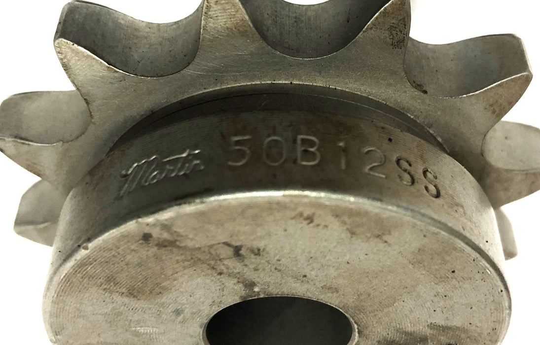 Martin 12 Tooth 0.62 Inch Bore Sprocket 50B12SS NOS