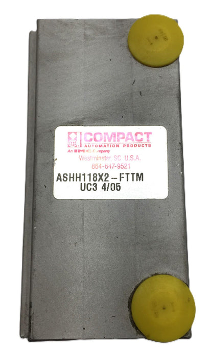 IMC Compact Automation Products Solenoid Valve ASHH118X2-FTTM NOS