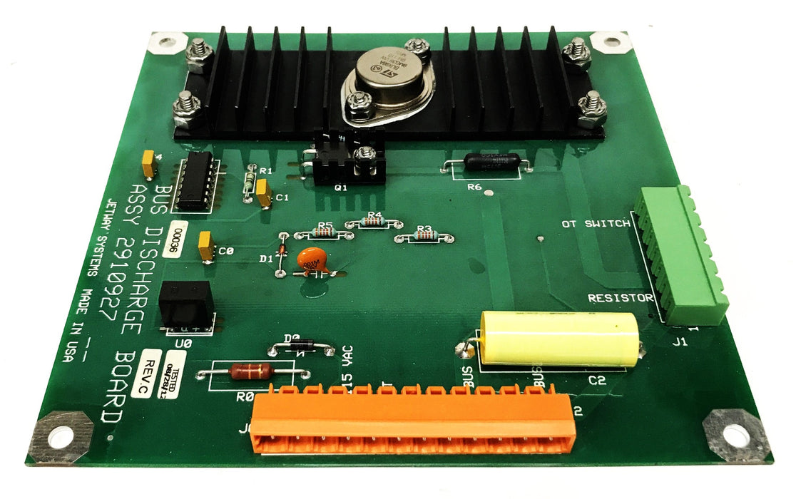 Jetway Systems Bus Discharge Circuit Board Assembly 2910927 NOS