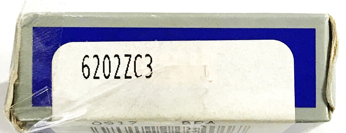 NSK Single Row Ball Bearing 6202ZC3 [Lot of 3] NOS