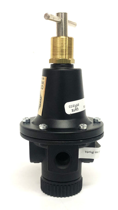 Coilhouse Pneumatics 0-50PSI 1/4 Regulator Tamp Roof 8802KL NOS
