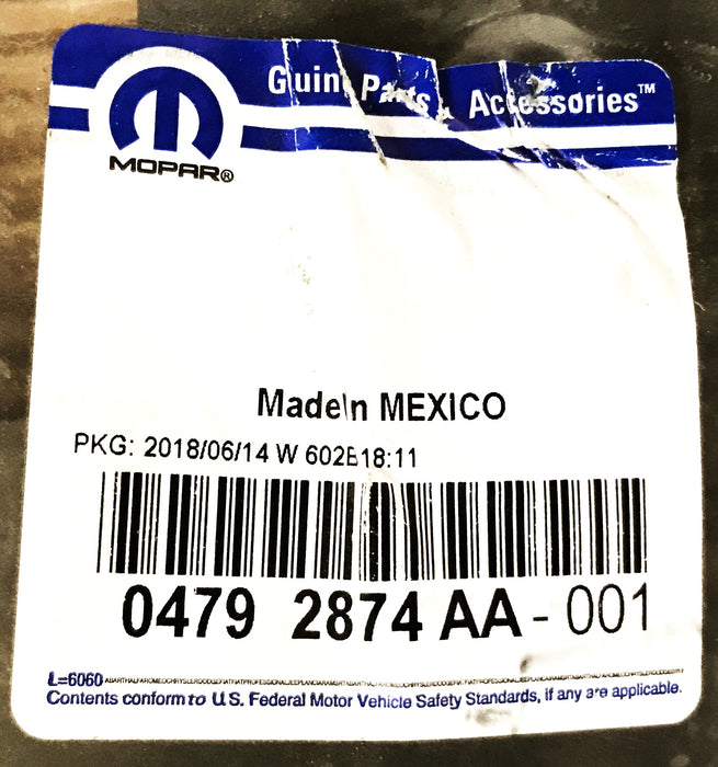 Mopar Engine Oil Pan Gasket 0479-2874AA NOS