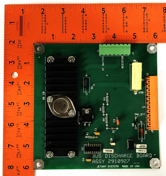 Jetway Systems Bus Discharge Circuit Board Assembly 2910927 NOS