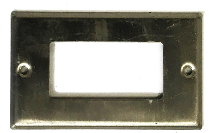Leviton Stainless Steel 1-Gang Wall Plate 104-84401-40 [Lot of 15] NOS