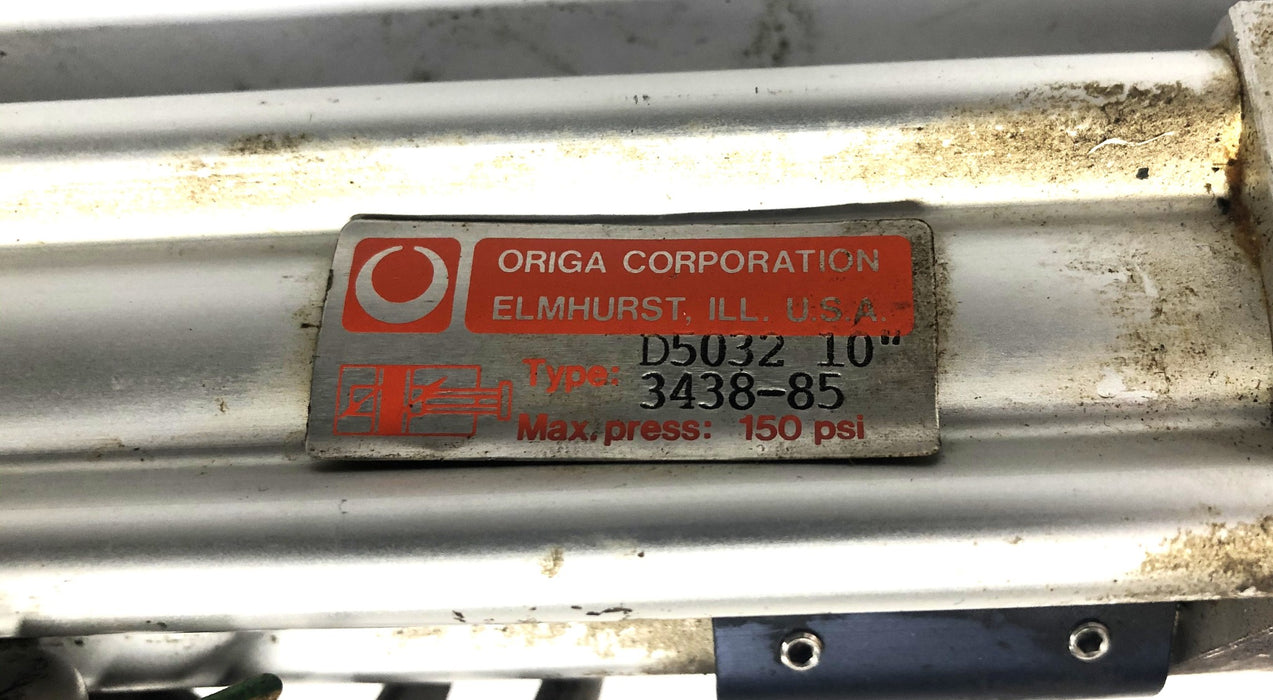 Origa Corporation 10 Inch 150psi Cylinder D5032 (3438-85) USED