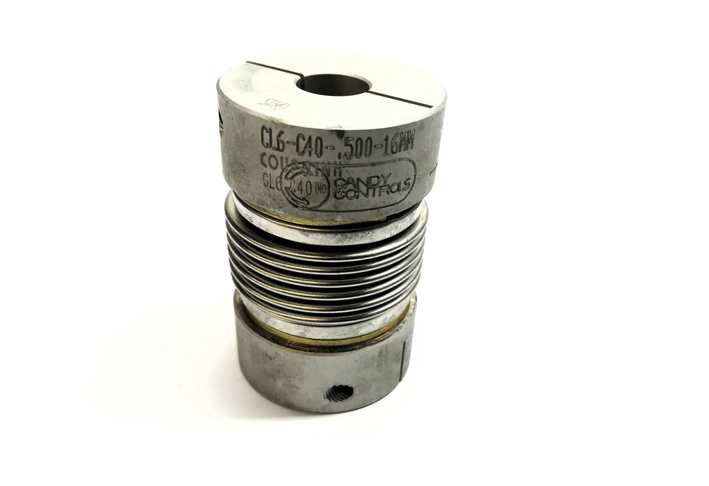 Candy Controls Bellows Coupling Candy Controls CL6-C40-.500-16MM NOS