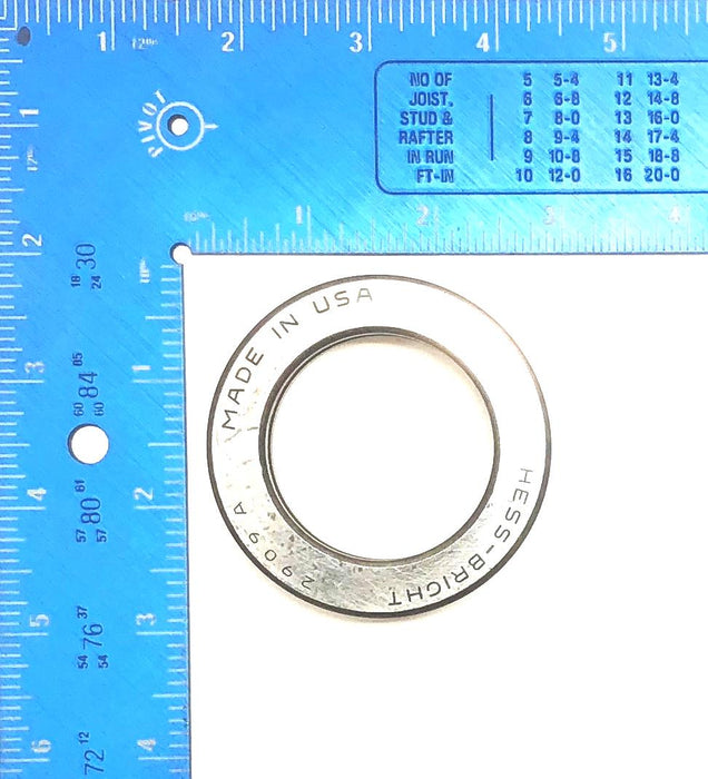 Hess-Bright Thrust Ball Bearing (No Box) 2909A NOS