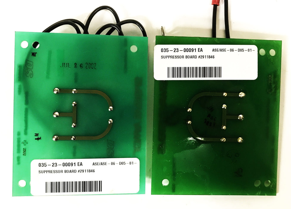Jetway Systems Suppression Circuit Board 2911846 [Lot of 2] USED