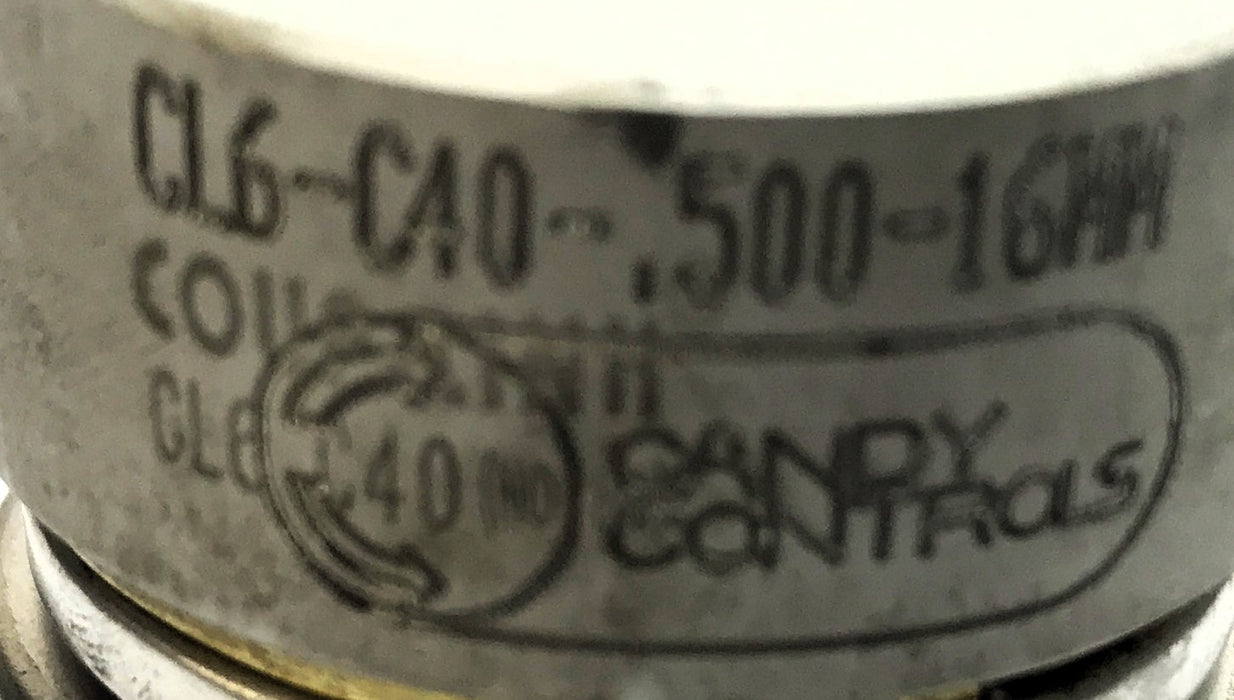 Candy Controls Bellows Coupling Candy Controls CL6-C40-.500-16MM NOS
