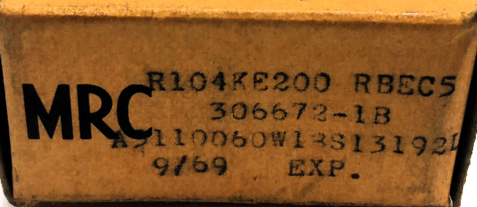 MRC Aircraft Bearing R104KE200 NOS