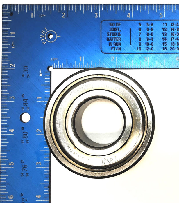 New Departure Metal Shielded Ball Bearing (No Box) 6307 (7) NOS