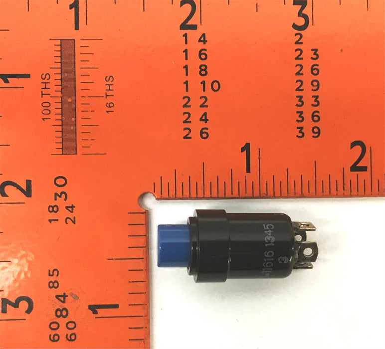 Total Source Crown Blue Button Switch CR077133-001 [Lot of 2] NOS