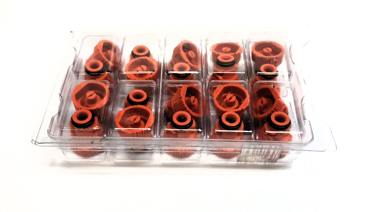 S.S CO. Pack of (24) Quick VeeJet Flay Spray Nozzle Tip QMVV-PP (QMVV-8004) NOS