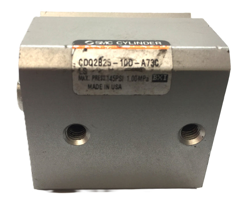 SMC Compact Pneumatic Cylinder CDQ2B25-10D-A73C USED