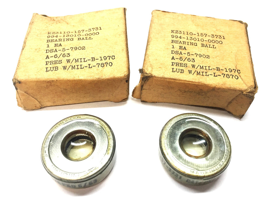 Nice Shielded Roller Ball Bearing 5313-1 [Lot of 2] NOS