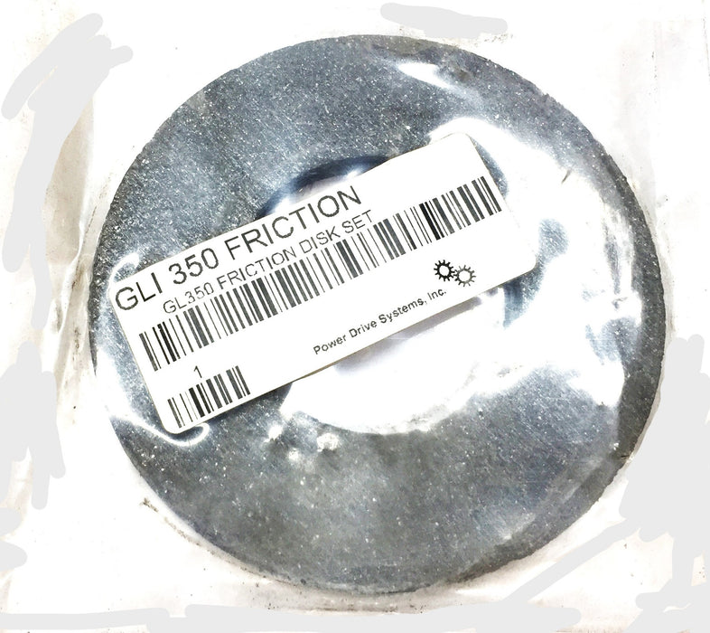 Power Drive Systems GLI 350 Friction Disk Set (2pcs) GL350 NOS