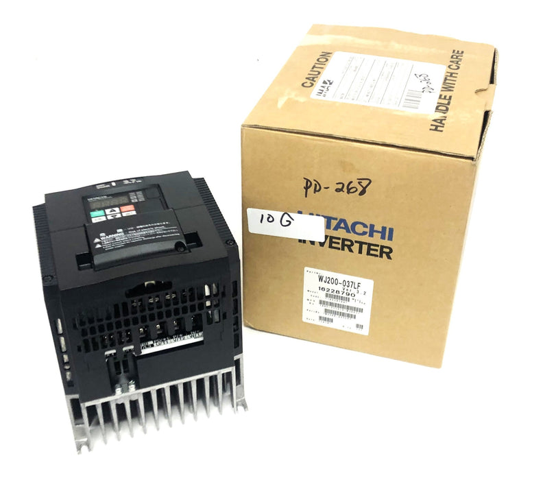 Hitachi Ver. 3.2 1PH Inverter Drive WJ200-037LF NOS