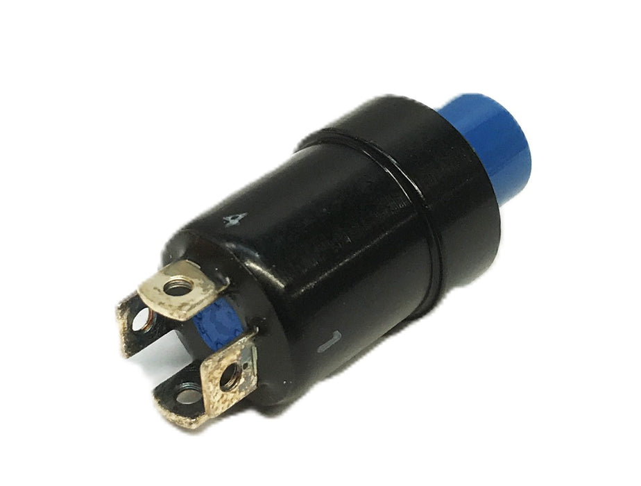 Total Source Crown Blue Button Switch CR077133-001 [Lot of 2] NOS