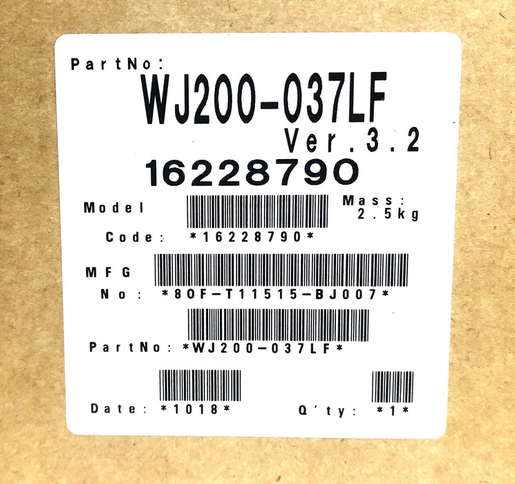 Hitachi Ver. 3.2 1PH Inverter Drive WJ200-037LF NOS