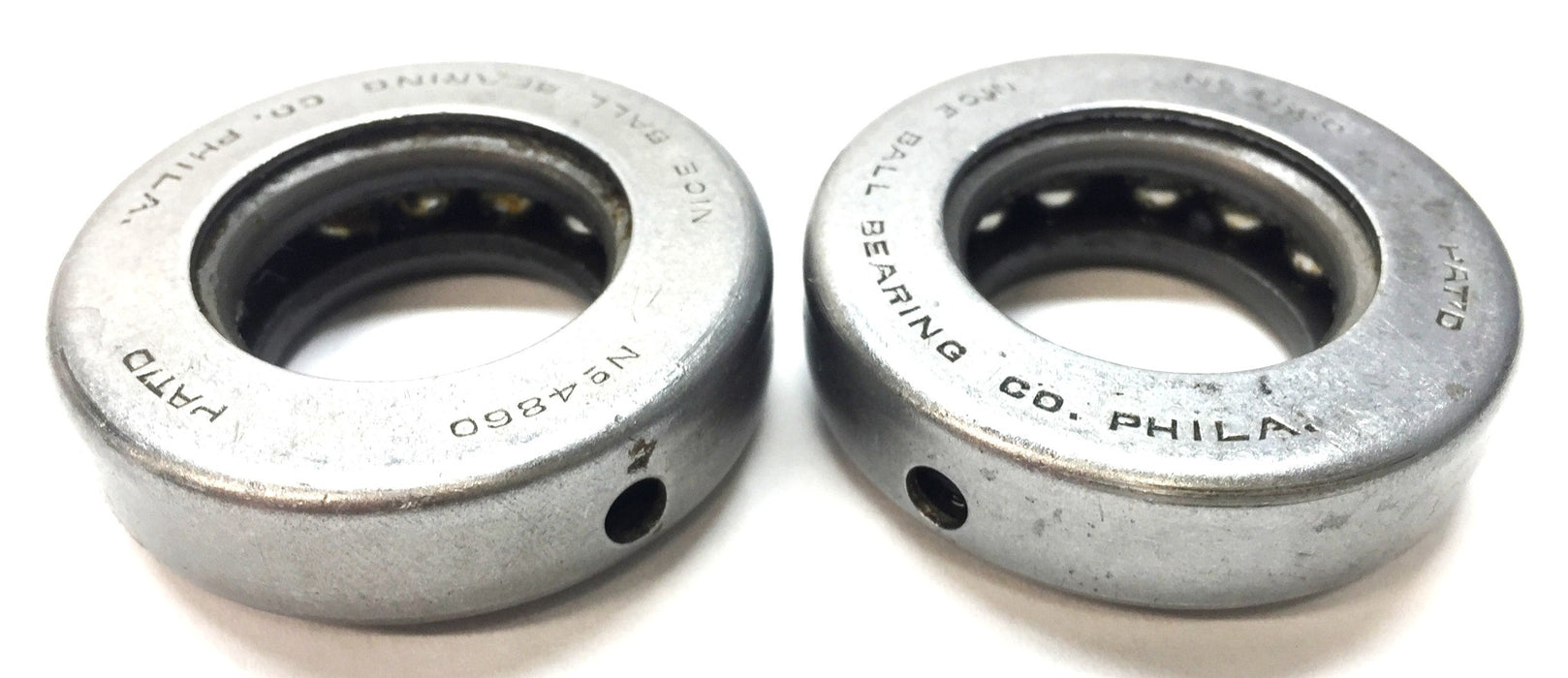 Nice Shielded Roller Ball Bearing 4860 (No Box) [Lot of 2] NOS