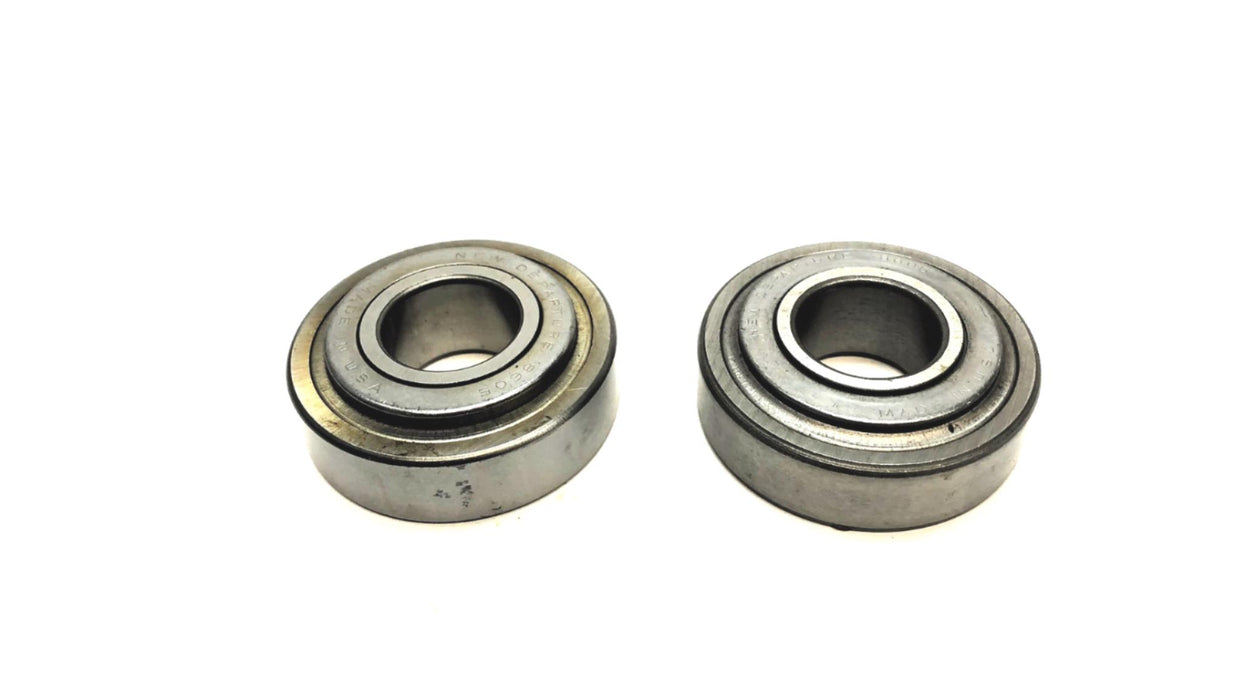 New Departure Single Row Ball Bearing (No Box) 8605 [Lot of 2] NOS