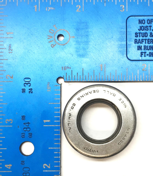 Nice Shielded Roller Ball Bearing 4860 (No Box) [Lot of 2] NOS