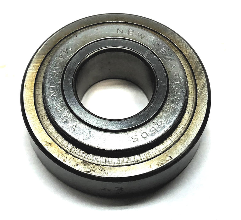 New Departure Single Row Ball Bearing (No Box) 8605 [Lot of 2] NOS
