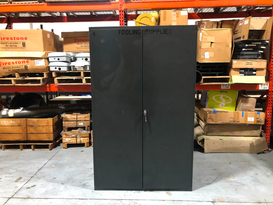 Valley Craft Cabinet With Storage Bins 48x24x78 Inch USED LOCAL PICKUP ONLY