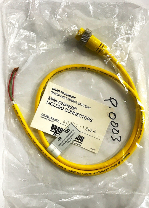 Brad Harrison Mini-Change Cord Set 40904-18SST [Lot of 3] NOS