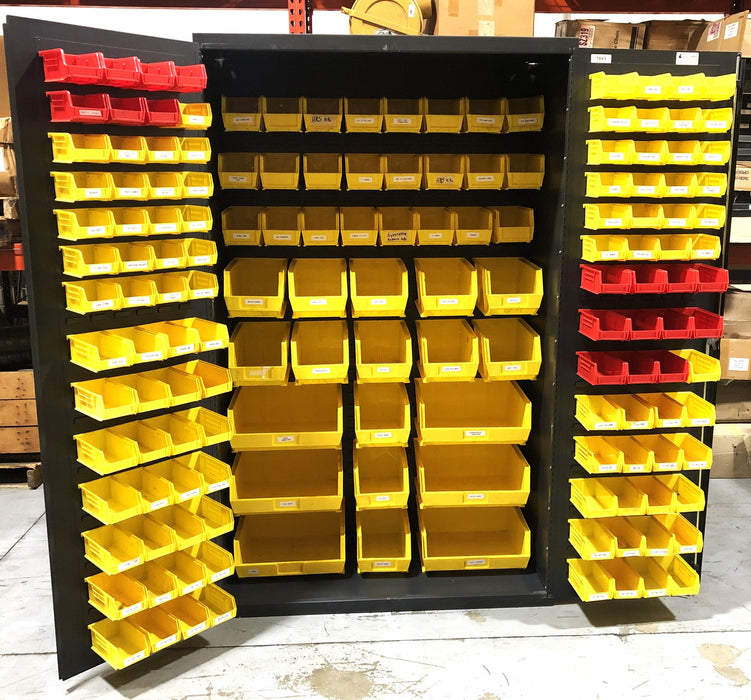 Valley Craft Cabinet With Storage Bins 48x24x78 Inch USED LOCAL PICKUP ONLY