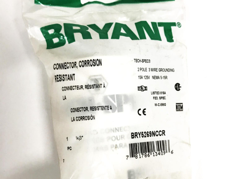 Bryant 12A 125V Corrosion Resister BRT5269NCCR [Lot of 2] NOS