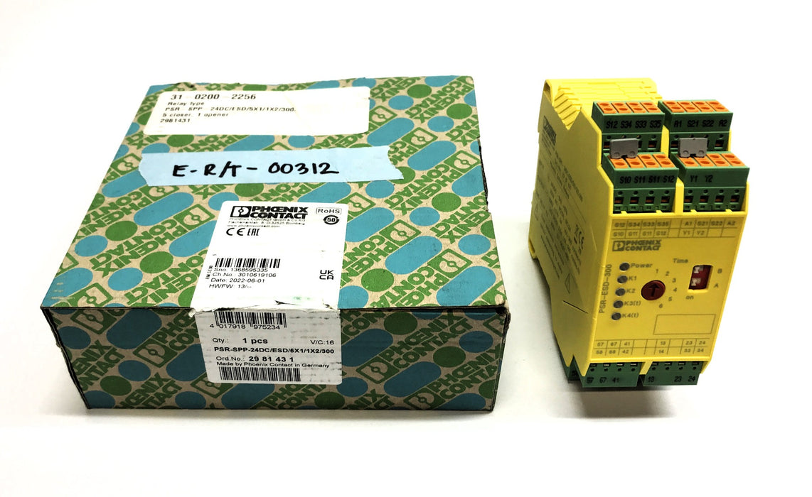 Phoenix Contact Safety Relay PSR-SPP-24DC/ESD/5X1/1X2/300 NOS