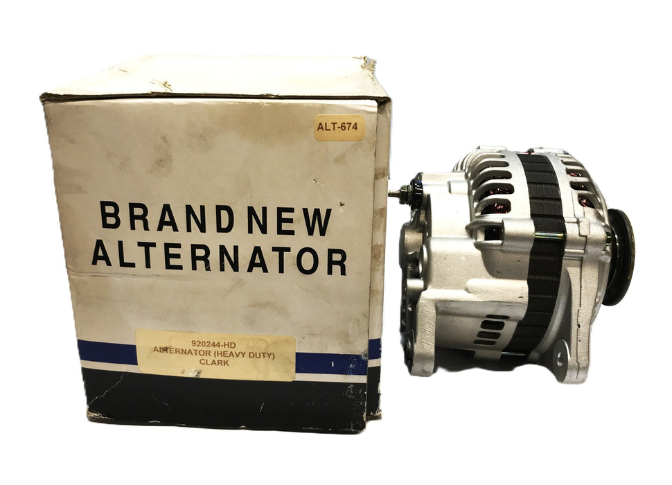 Clark Forklift Alternator 920244-HD NOS