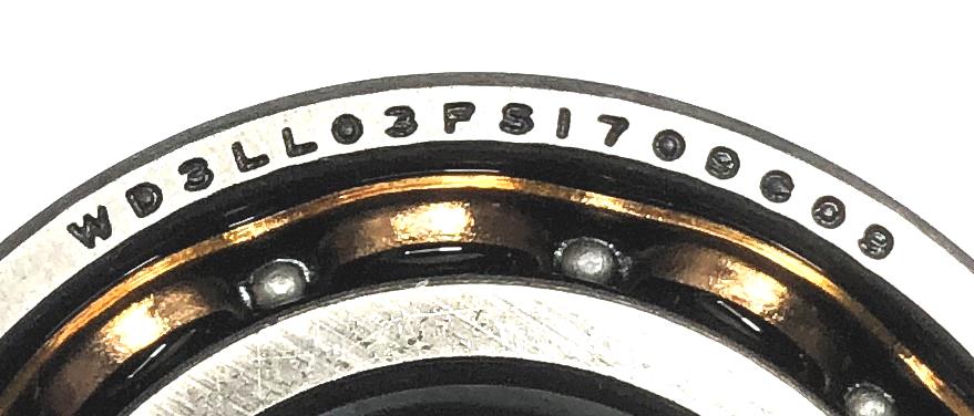 Delco New Departure Single Row Ball Bearing WD3LL03F1709C09 NOS
